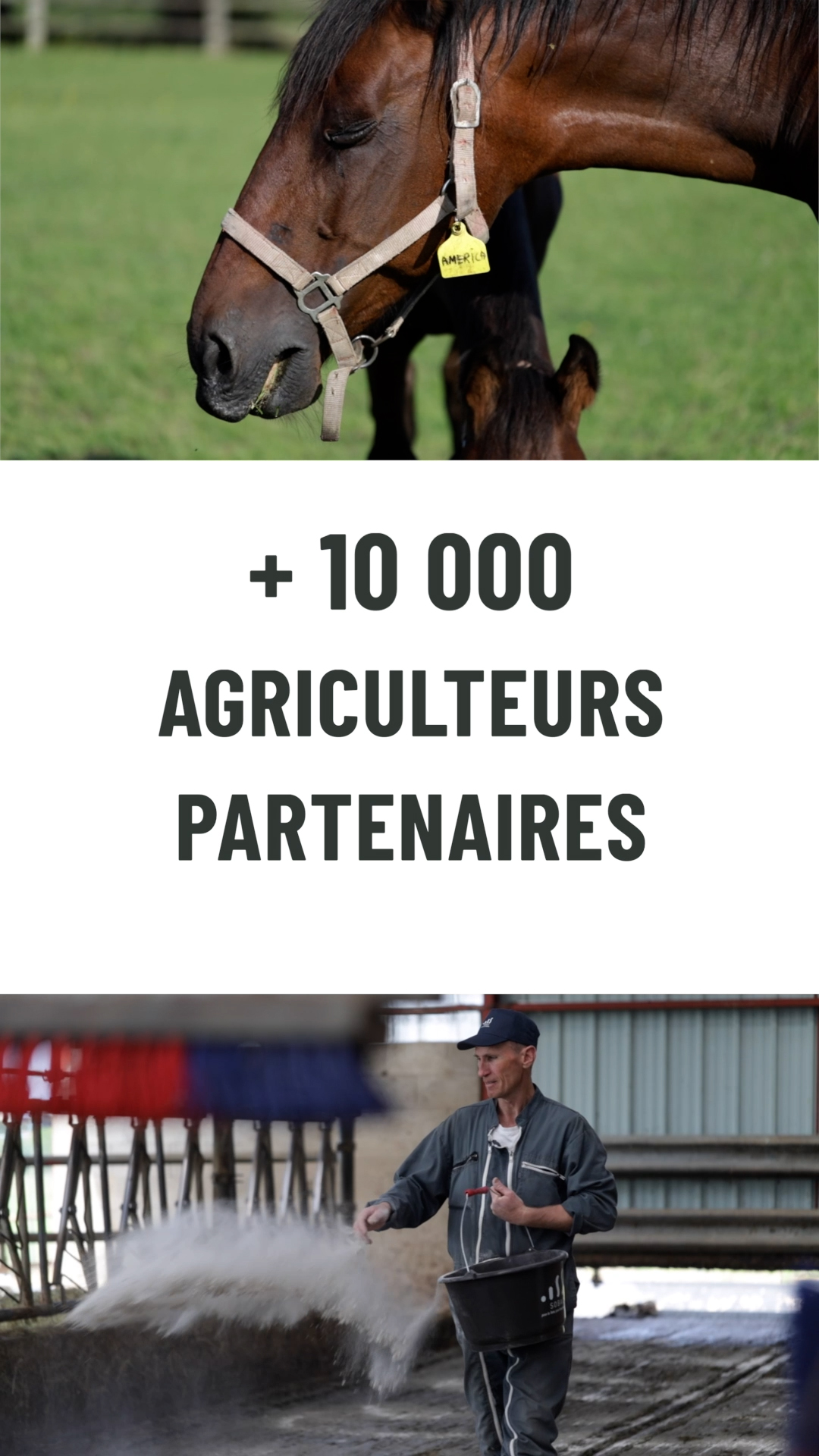 plus de 10 000 agriculteurs partenaires