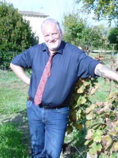 Vincent Rapin, viticulteur en AB dans le Bordelais et utilisateur du Bactériosol, (33).