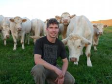  Frédy Leonhart, éleveur de vaches allaitantes en BIO et utilisateur des solutions SOBAC depuis 2008.