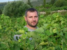 Sylvain Chobet, viticultor en Francia