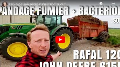 Étienne le youtubeurre essai BACTÉRIOLIT dans ses fumiers !