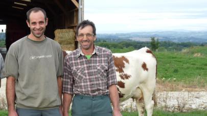 Témoignage du GAEC du Sommet à Montagnieu (Isère), éleveurs en de polyculture-élevage